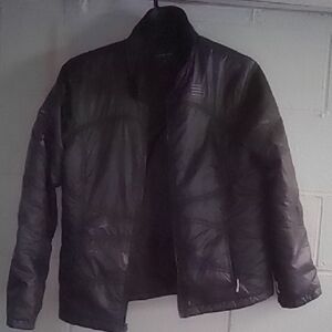 Men's Black Rain-Proof Puffer Jacket